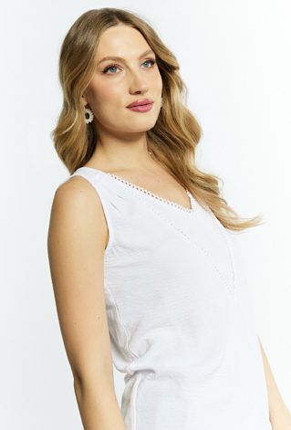 Bluzka damska w serek