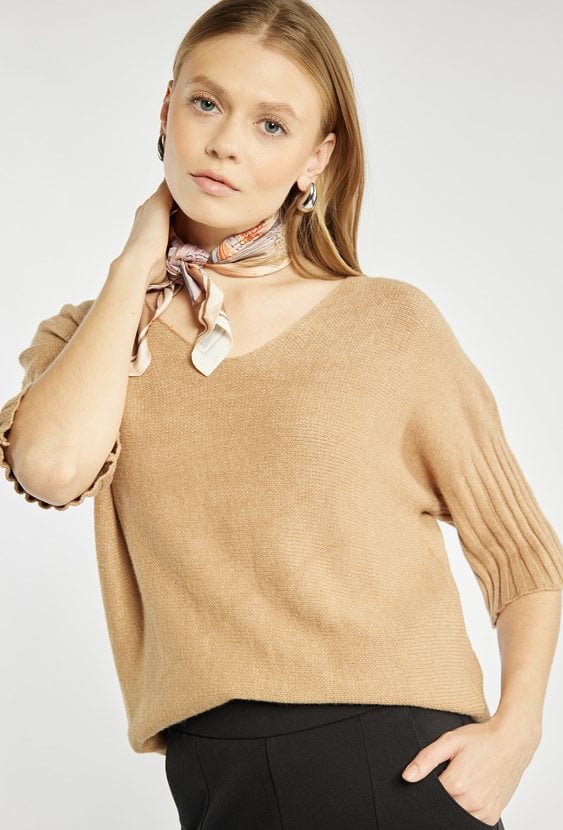 Damski sweter z wiskozą