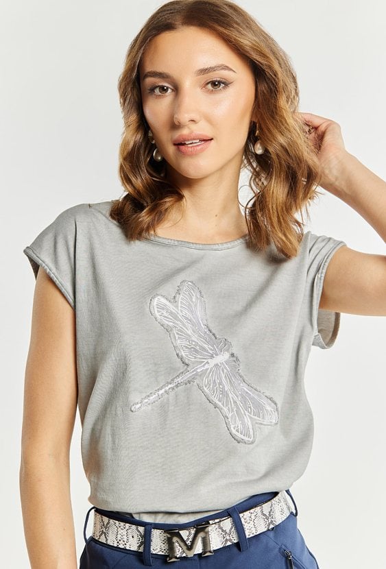 T-shirt damski z ważką