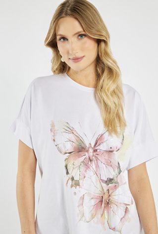T-shirt z bawełny