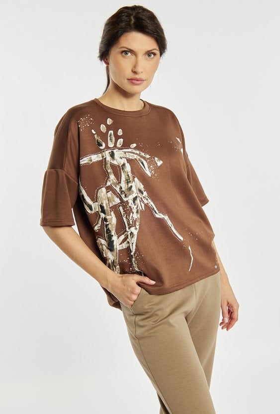 T-shirt z wzorem