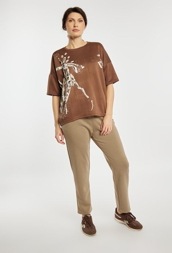T-shirt z wzorem