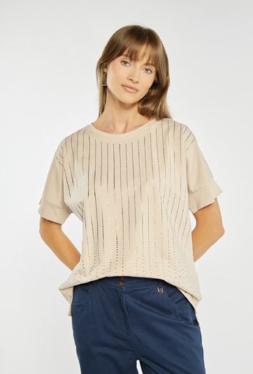 Stylowy T-shirt damski