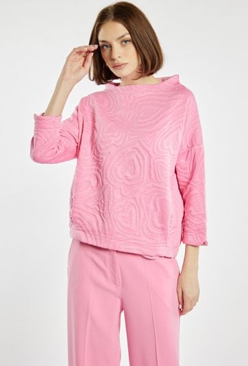 Bluza damska z delikatnym wzorem