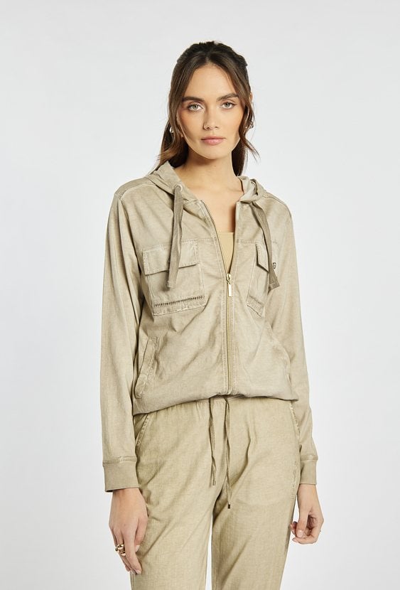 Bluza damska z efektem sprania