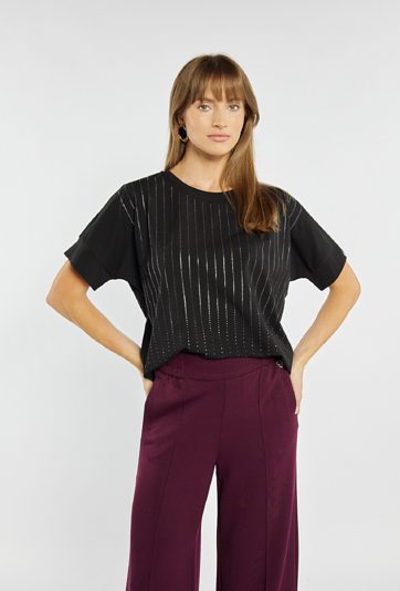 Stylowy T-shirt damski