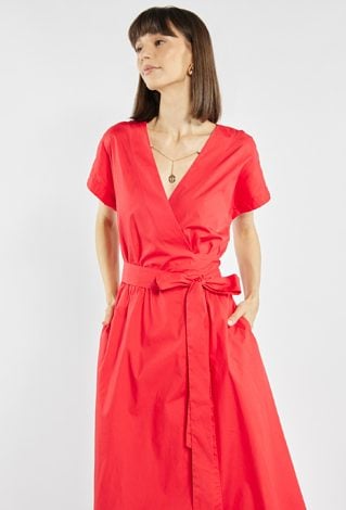 Sukienka z wiązaniem