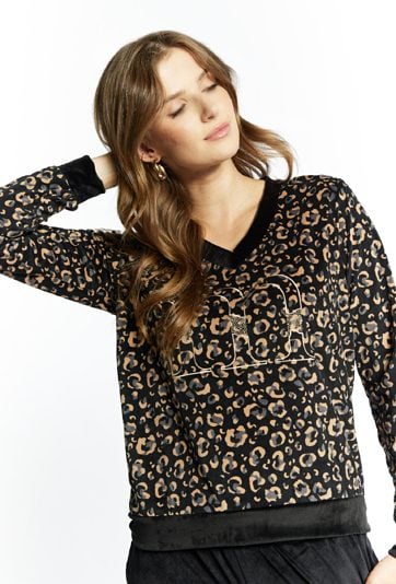 Bluza damska w zwierzęcy print