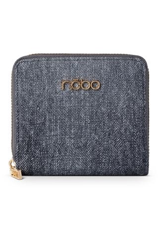 Mały portfel NOBO denim