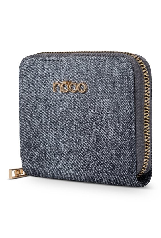 Mały portfel NOBO denim