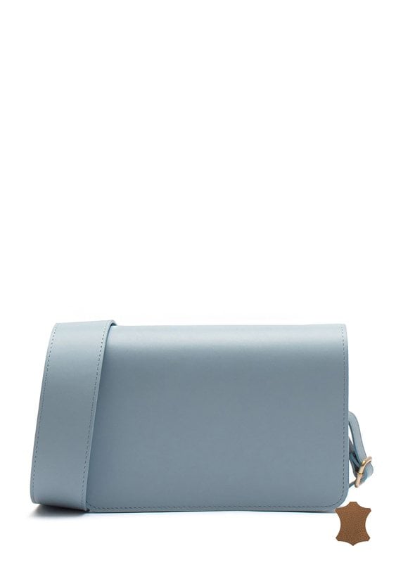 Mała torebka - AKARDÓWKA ze skóry naturalnej