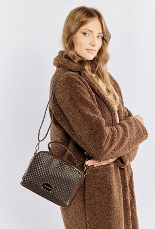 Dwukomorowa torba damska