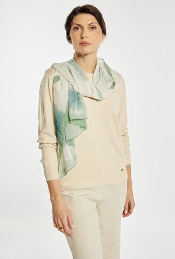 Gładki sweter damski