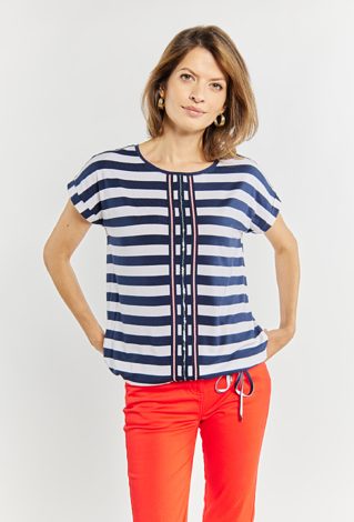 T-shirt damski z wiskozy