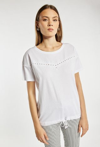 T-shirt z bawełny