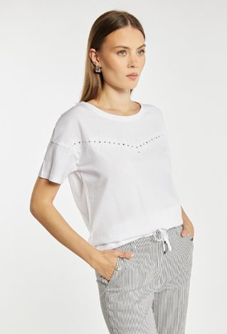 T-shirt z bawełny
