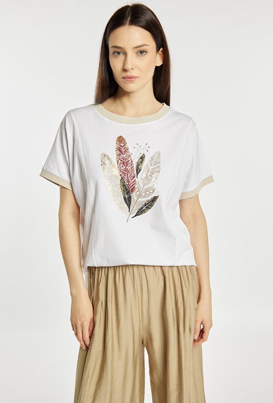 T-shirt z wzorem