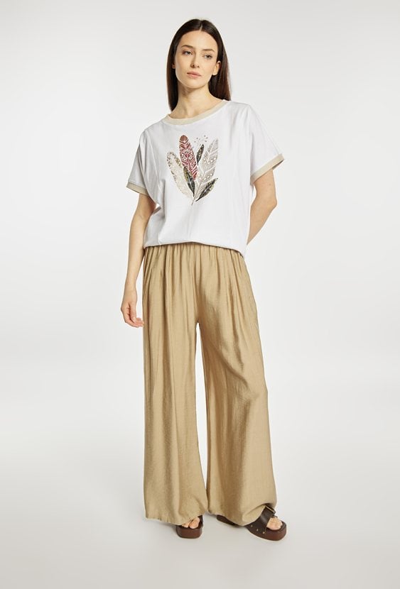 T-shirt z wzorem