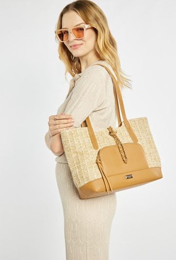 Torba damska z plecionką