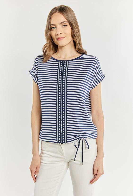 T-shirt damski z wiskozy