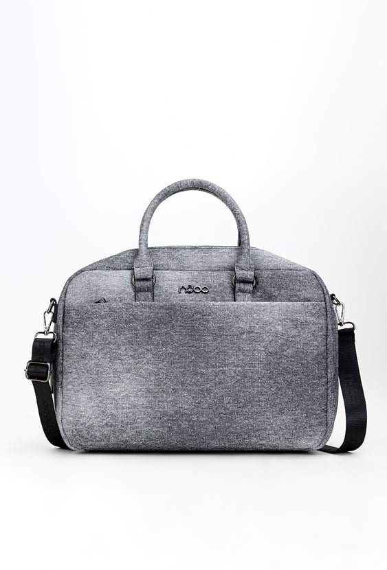 Aktówka na laptopa Nobo denim