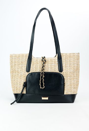 Torba damska z plecionką