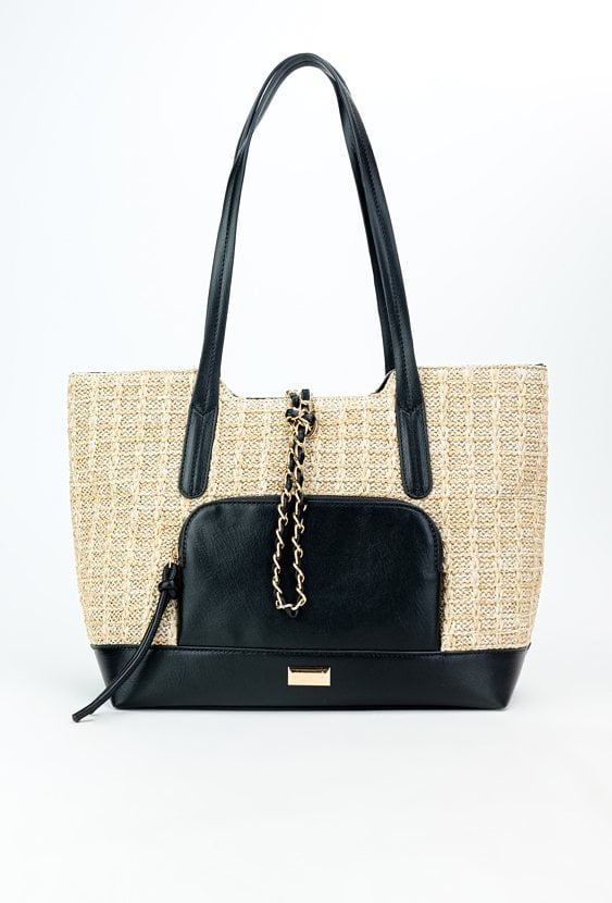 Torba damska z plecionką