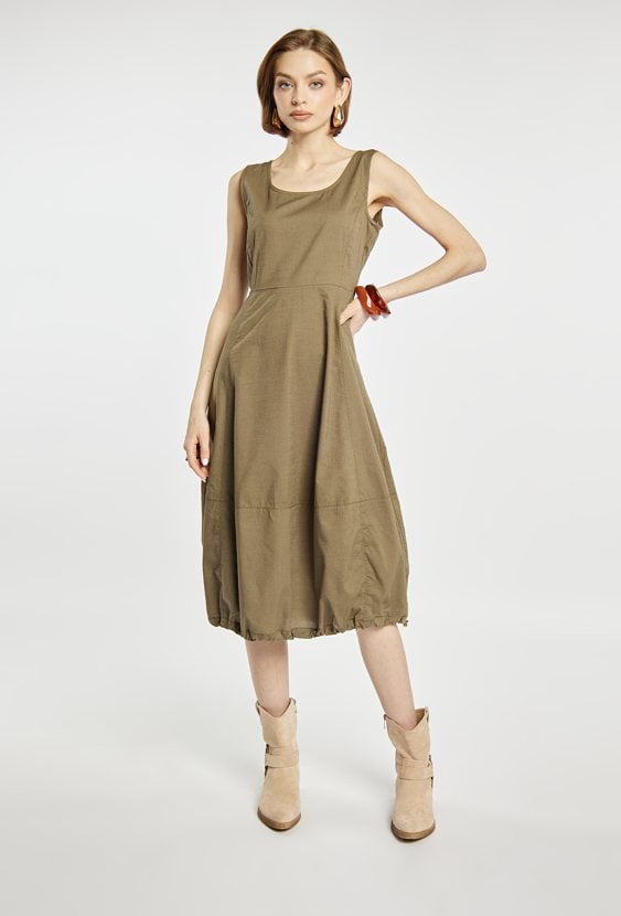 Sukienka z narzutką