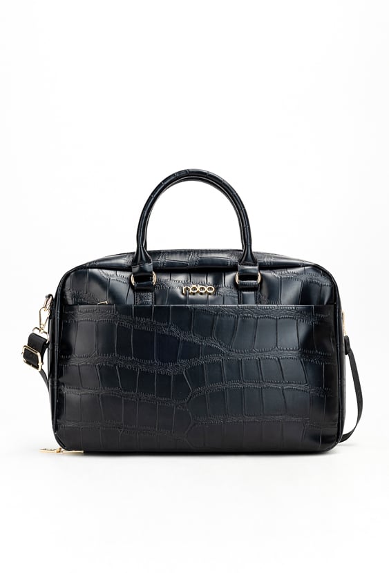 Aktówka na laptopa Nobo croco