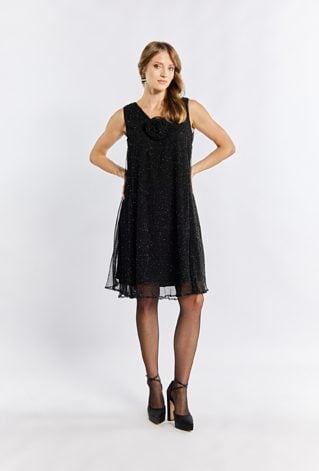 Sukienka damska z połyskiem