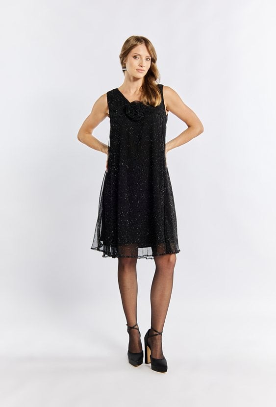 Sukienka damska z połyskiem