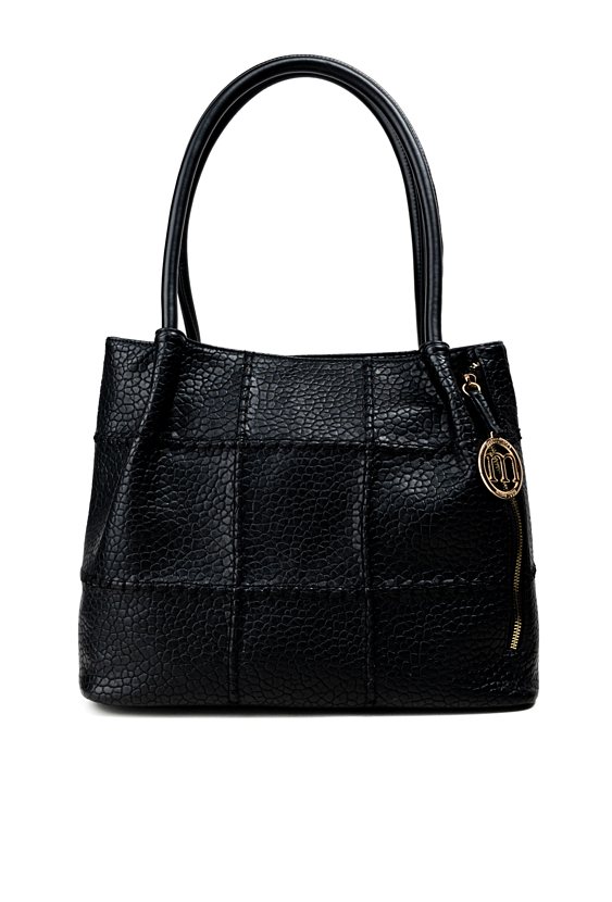 Torba z ozdobnymi przeszyciami