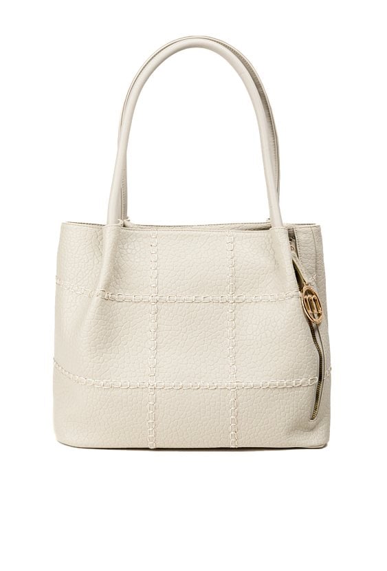 Torba z ozdobnymi przeszyciami