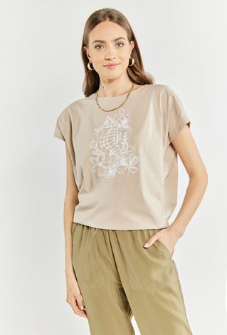 T-shirt z wzorem