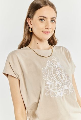 T-shirt z wzorem