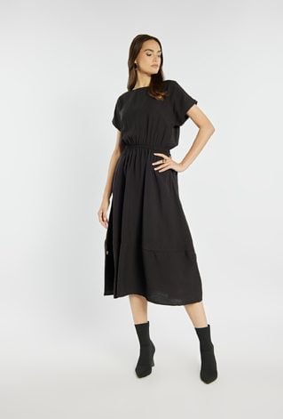 Sukienka midi z kieszeniami