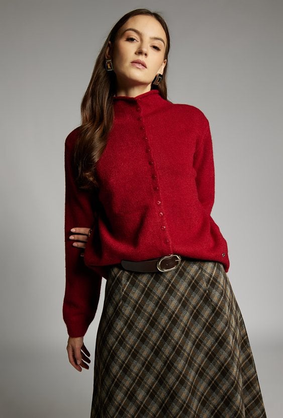 Sweter damski z wiskozą