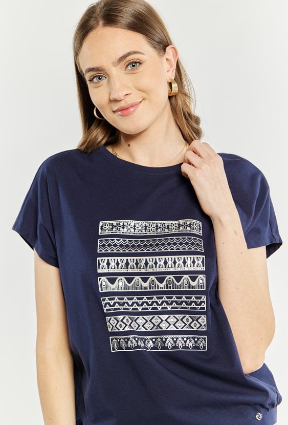 T-shirt damski z nadrukiem