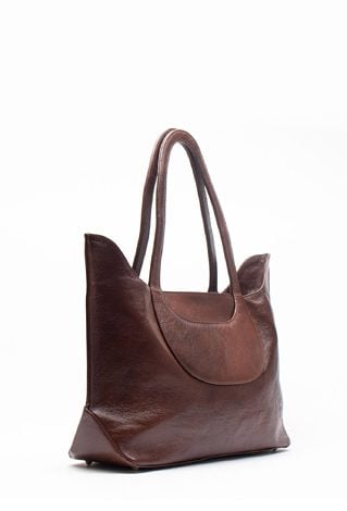 Shopperka ze skóry naturalnej