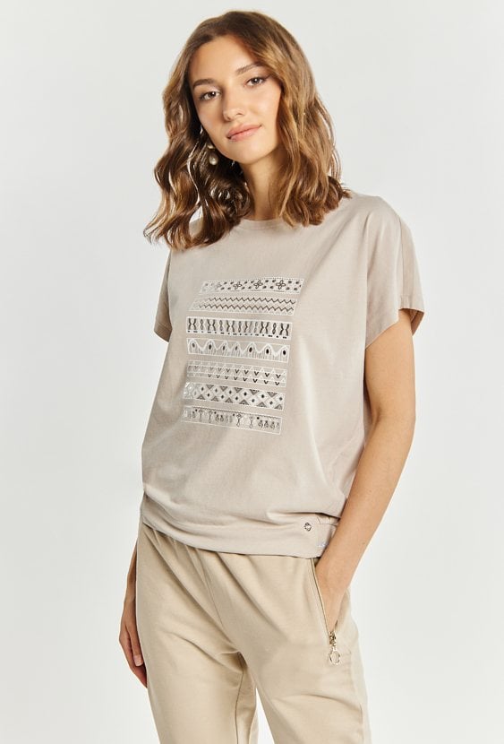 T-shirt damski z nadrukiem