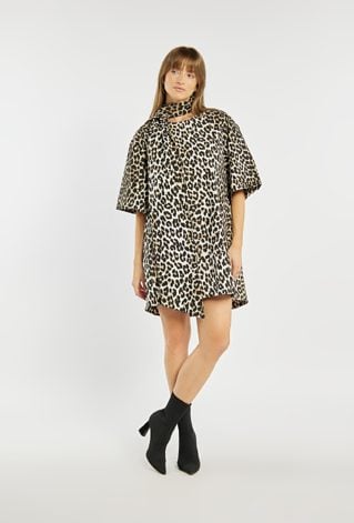 Luźna sukienka z bawełny