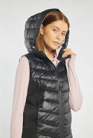 Kamizelka sportowa z kapturem