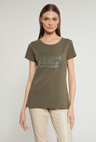 T-shirt damski z nadrukiem