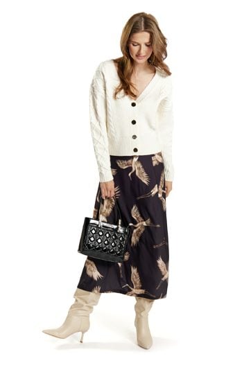 Torba damska o ciekawej fakturze