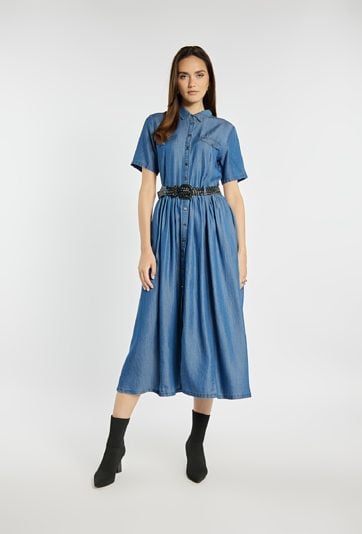 Rozkloszowana sukienka