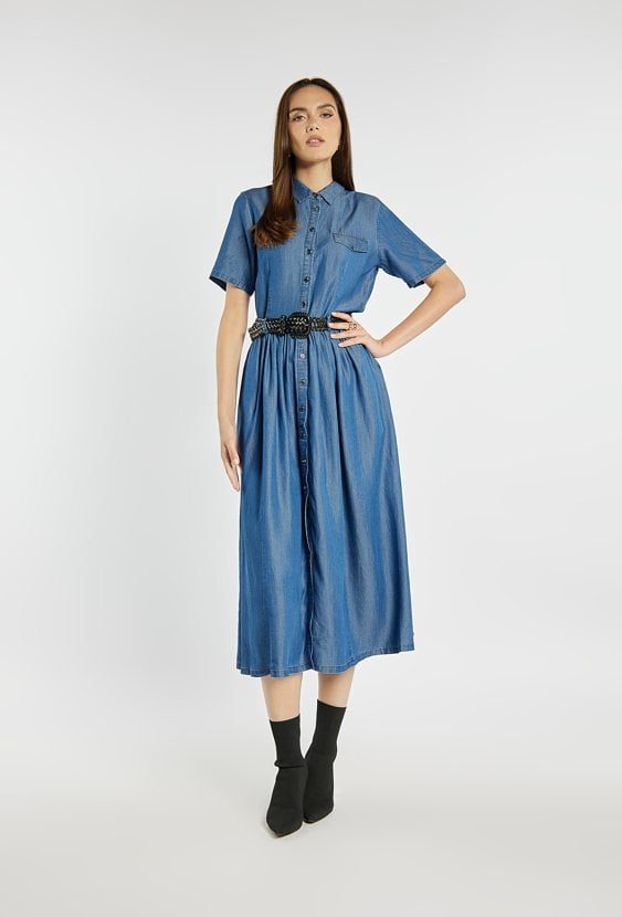 Rozkloszowana sukienka