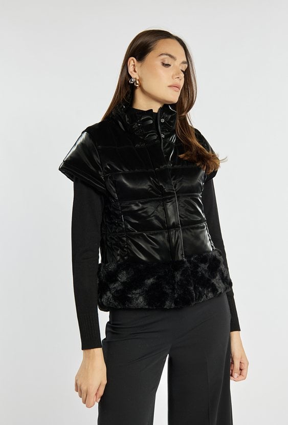 Kamizelka z połyskiem