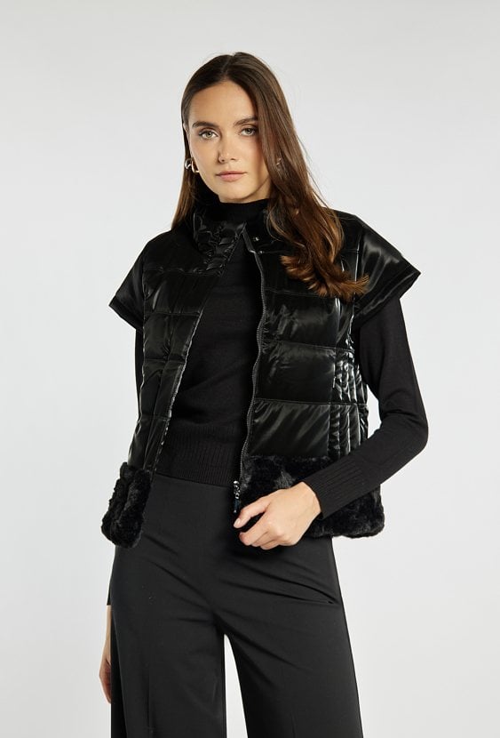 Kamizelka z połyskiem