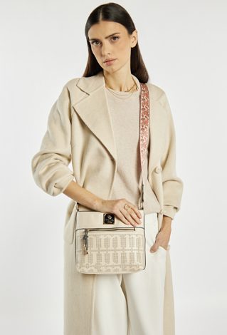 Torba z wzorzystym paskiem