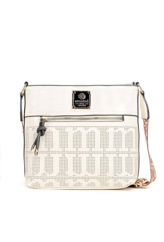 Torba z wzorzystym paskiem